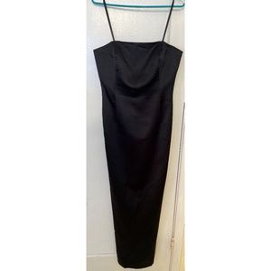 Ann Taylor strapless silk dress
